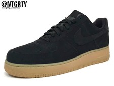 Nike Air Force Low Black Suede Nike Air Force Low Black Suede