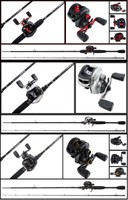 ABU GARCIA Black Max Silver Max3 Pro Combo Baitcastcombo Rolle Rute Baitcast New