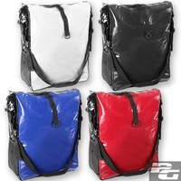 XL Fahrradtasche LKW Plane Wasserdicht Gepäckträgertasche Fahrrad Gepäcktasche