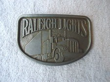 Vintage Raleigh Lights Belt Buckle " Awesome Collectable Buckle "