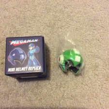 Mega Man Replica Green Leaf Mini Helmet Lootcrate exclusive