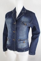 Street One Damen Jacke Jeansjacke Jeansblazer Übergangsjacke Herbst blau 38 S