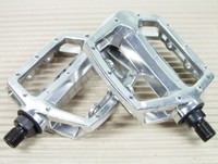 BMX FREESTYLE PLATTFORM - PEDALE MIT 1/2" GEWINDE - ALU SILBER