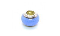 Lovelinks Element, Charm Silver 'Sky' murano glass bead 11821528-62