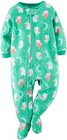 Carters Baby Girls Fleece Pajamas Owl, 24 Months