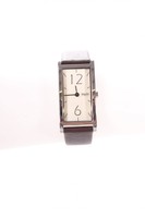 M&M Uhr mit Lederarmband dunkelbraun klassischer Stil Damen Watch