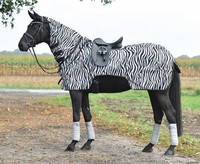 BUSSE Fliegen Ausreitdecke MOSKITO ZEBRA Fliegendecke Englisch m Halsteil ab 105