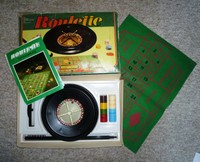 uraltes DDR Spiel Gesellschaftsspiel Roulette