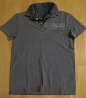 Vintage MARC O´POLO slimfit Poloshirt NP55€ M/50 grau Polo Hemd Herren T-Shirt