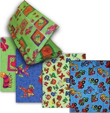 Kindermat Cover for 19" X 45" Kindermats - Animal Alphabet, New, Free Shipping