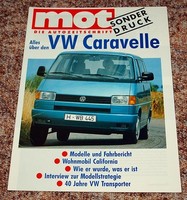 Sonderdruck mot Sonderdruck 12/1990 Alles über den VW Caravelle Traum-Zustand!