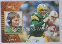 BRETT FAVRE - Select (Pinnacle) 1996 #19 Playercard (Green Bay PACKERS) 