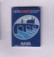 UEFA Euro 2008 Fussball Basel Pin !!