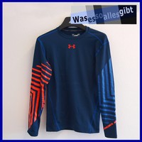 SCHNÄPPCHEN! U. A. ColdGear Armour Graphic Compression Crew | blau | Gr: LG | #T