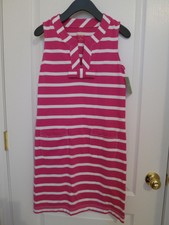 Elegant Dresses For Women In Brand Kate Spade Color Pink Pattern Nwt Kate Spade New York Women Tropez Dress Fashion White Stripe Xs