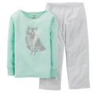 NWT ☀FLEECE☀ CARTERS Girls Pajamas New OWL 5T $24