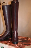 Lederreitstiefel De Niro Soft schwarz