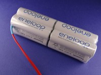 Senderakku Panasonic Eneloop 9,6V für Graupner (früher Sanyo)