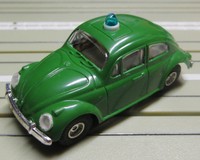 Faller AMS --  VW Käfer Polizei mit  Blinklicht  !