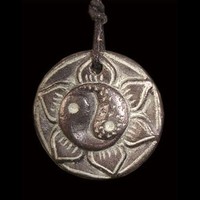 Ying Yang Anhänger Speckstein