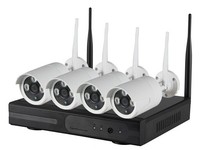 WLAN HD Komplettset Überwachungsset Videoüberwachung FUNK Fernzugriff IP Kamera