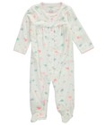 Carter's Baby Girls' "Elephants & Hearts" Terry Coverall
