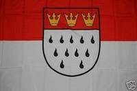 Stadt Köln Stadtflagge Flagge Fahne 90  x 150 cm 
