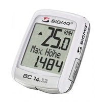 Sigma Sport Topline Radcomputer BC 14.12 ALTI kabelgebunden Fahrrad Tacho Comput