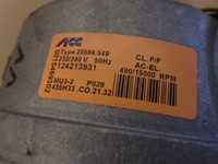 Waschmaschinen Motor, Privileg 44644