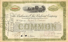 Stock certificate issued to and autograph by Herbert V. Prochnow Toastmaster