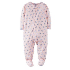Carter's Toddler Girl Bird Footed Pajamas Sleeper - 4T - NEW - FREE SHIPPING
