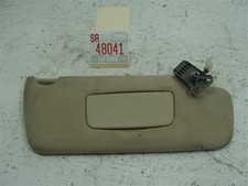 1997 Infiniti Q45 Right Passenger Side Front Sun Visor Shade Flap Tan Oem Used