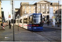 Bremen Triebwagen 3065 1998 Straßenbahn Echt-Foto (*7272)