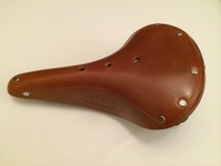 Brooks Champion Flyer Honig Herren Ledersattel / Fahrradsattel 