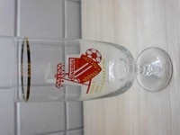 Glas Energie Cottbus seltener Goldrand 1cm unterhalb des Glasrandes