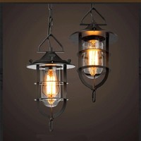 Premium Retro Industrie DIY Metalldeckenlampen -Licht-Anhänger Land Edison-Birne