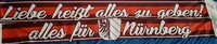 Nürnberg Liebe Seidenschal Aufkleber Sticker Ultras Fussball