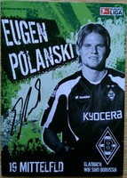 Autogrammkarte Borussia Mönchengladbach - EUGEN POLANSKI