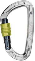 Edelrid Pure Screw silver Karabiner Schraubkarabiner Klettern Bergsport