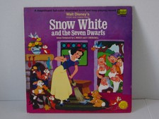 Walt Disney's Snow White and the Seven Dwarfs LP Disneyland Records 1969 $7.99