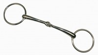 Gebisse Unterlegtrense Edelstahl massiv  13,0cm  ARBO-INOX
