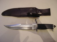 C.JUL.HERBERTZ BOWIE MESSER*ARKANSAS OUTDOOR KNIFE*Nr.1057323*36cm*mit Scheide