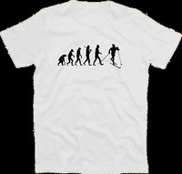 Standard Edition Skilanglauf ski skier piste skiläufer Evolution T-Shirt S-XXXL