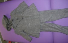 Vintage Mid-Century Rothschild Winter Jacket And Pants Child'S Size Wool