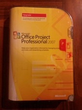NEW SEALED Microsoft Project Professional 2007 Full Version with Upgrade Bonus!