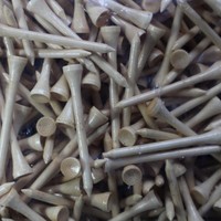 1000 Bambus Golftees Natur Länge 7,0 cm (2 3/4") NEU Golf Tees Bambustees Holz