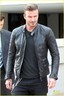 David Beckham Designer wear men lambskin leather jacket size xs s m l xl 2xl 3xl