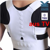 TEG12 - Größe: M/L Geradehalter RÜCKENSTABILISATOR Rückenbandage mit Magneten