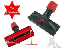 TOP Tierhaardüse Tierhaarbürste Fusseldüse für Staubsauger universal, 30-37mm