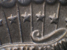 1968-D Doubled Die Reverse Kennedy Half Dollar, Ddr-004